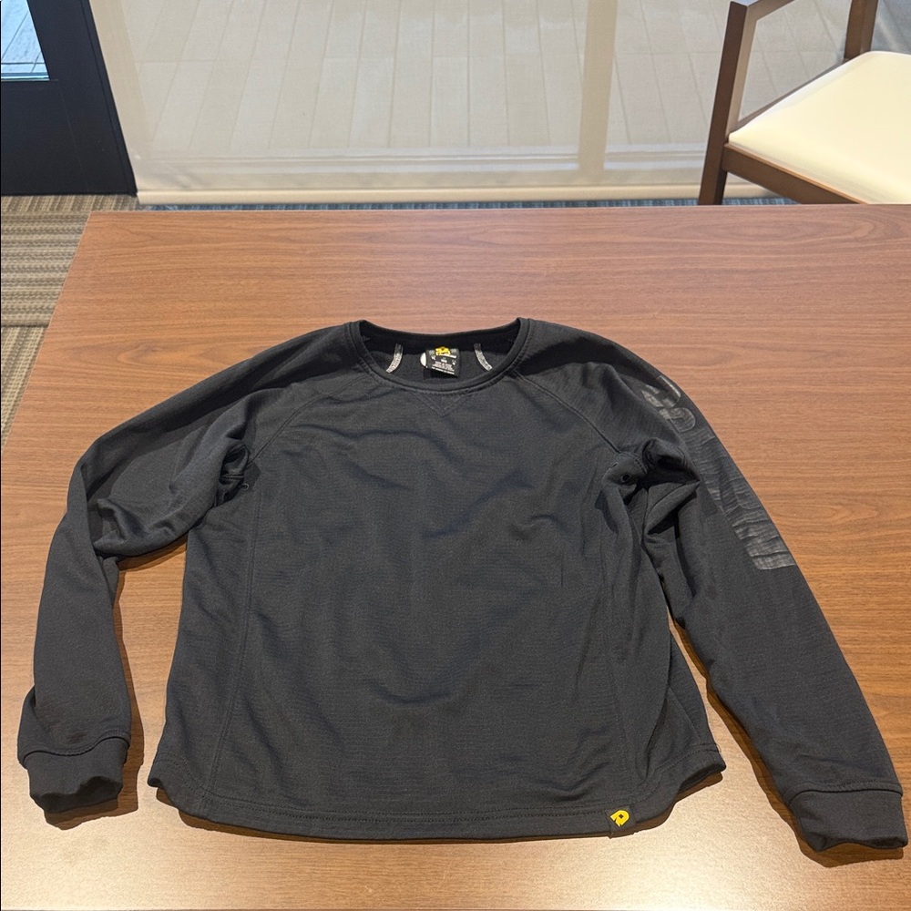 Kids Black Long Sleeve Sweatshirt